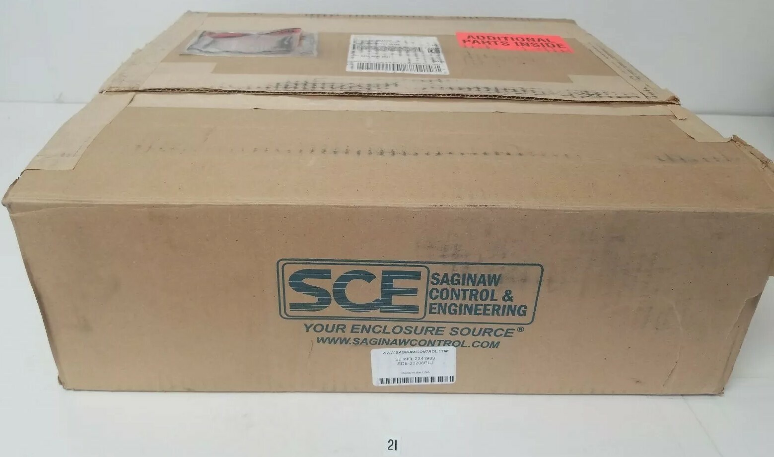 *NEW* SCE-20206ELJ BP Saginaw Enviroline Series Enclosure 20"x20"x6" + Warranty!
