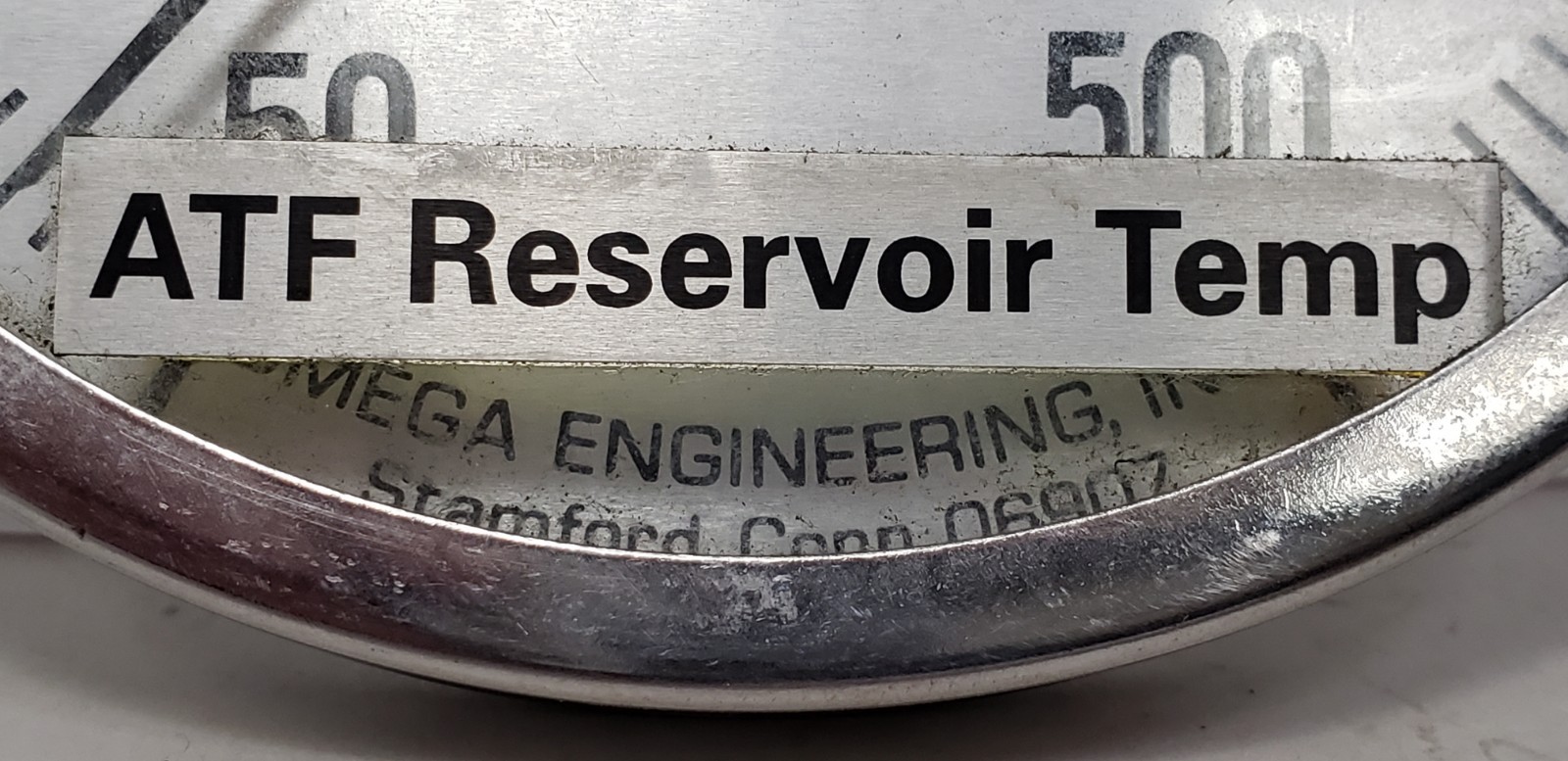 OMEGA ENGINEERING 50-500 THERMOMETER, 2-3/4" STEM, 5" FACE