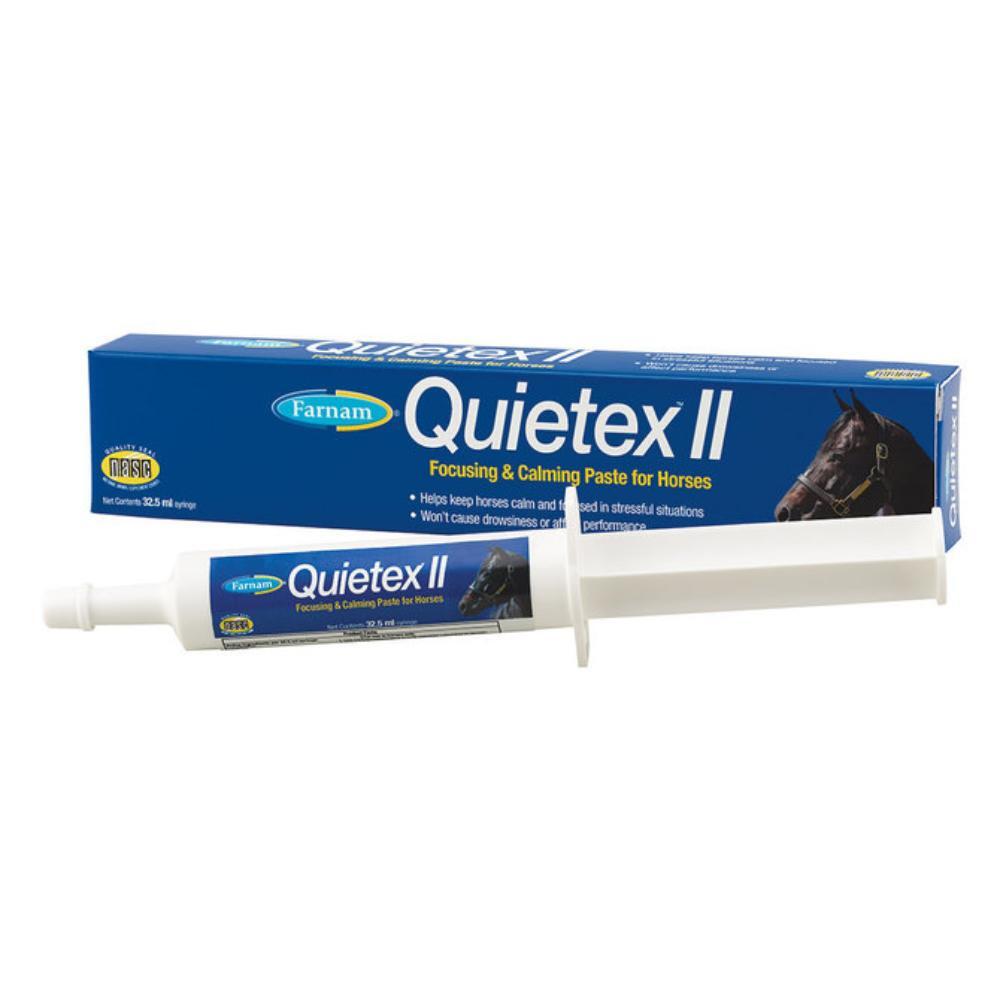 QUIETEX II FOCUSING & CALMING PASTE FOR HORSES 32.5 ml Keep horse calm & focus