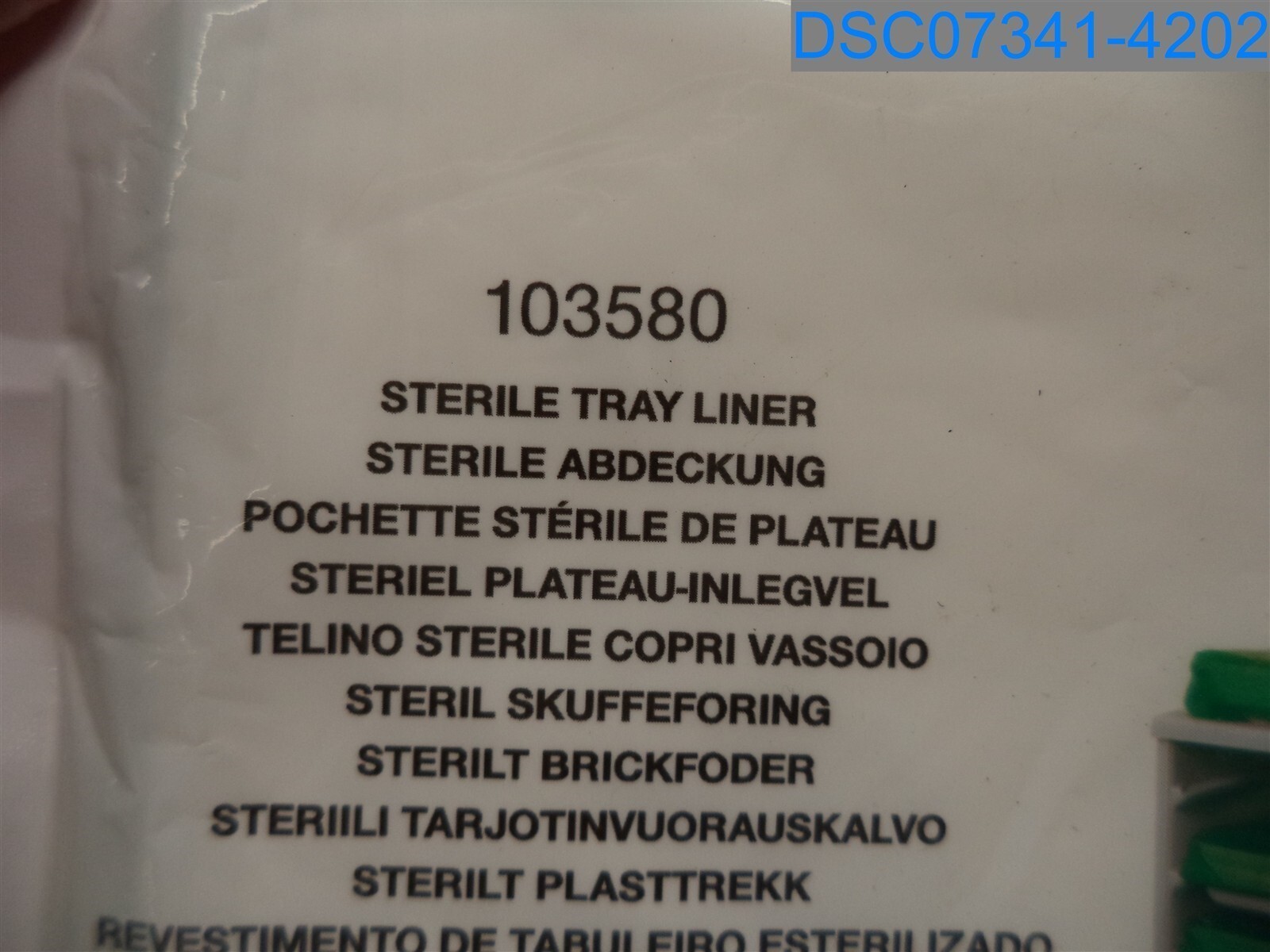 CleanaScope: Sterile Tray Liners, 103580