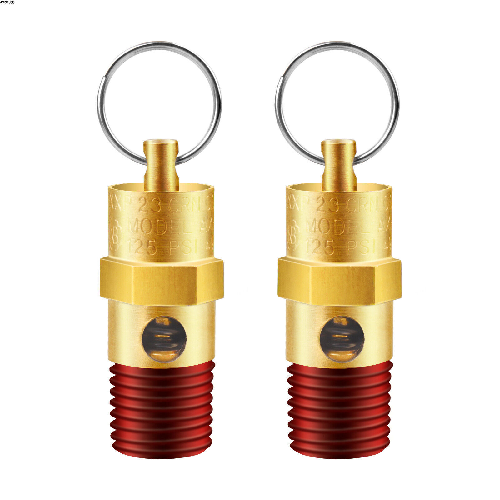 1/4" NPT  125-200 PSI Air Compressor Safety Valve,Tank Relief Pressure Valve