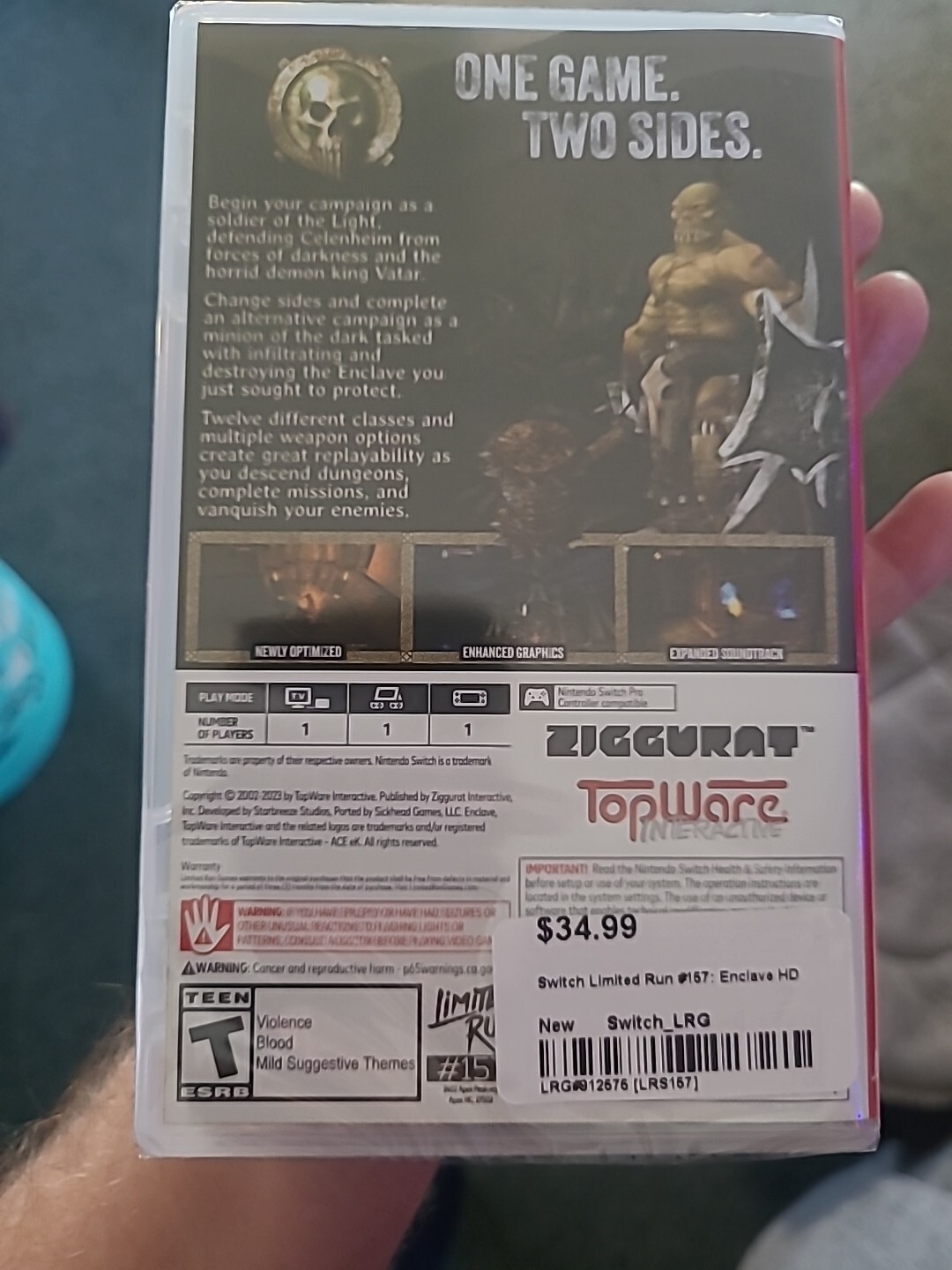 Enclave Hd Switch