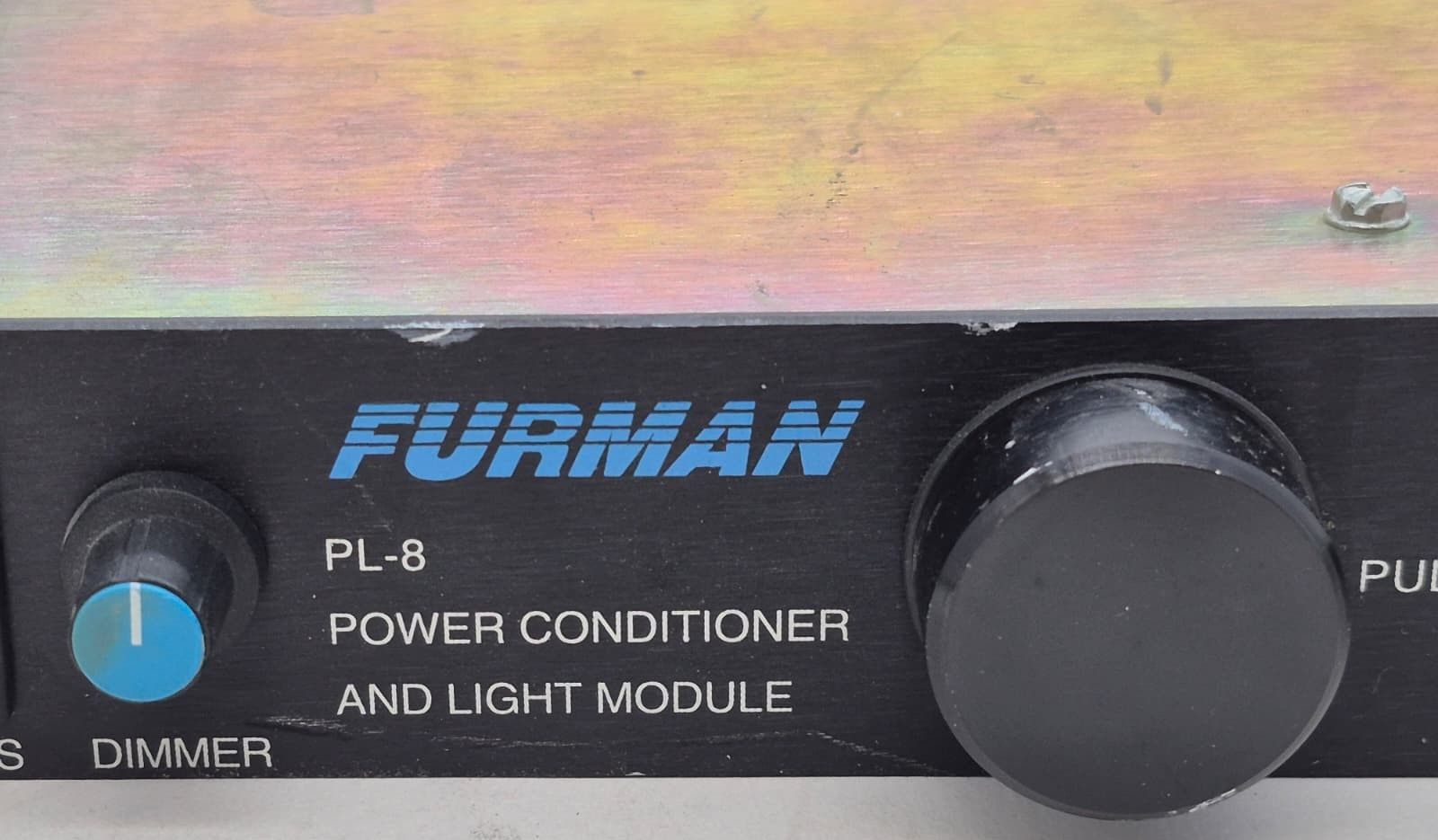 Furman PL-8 8 Port Power Conditioner & Light Module - Missing Light Modules