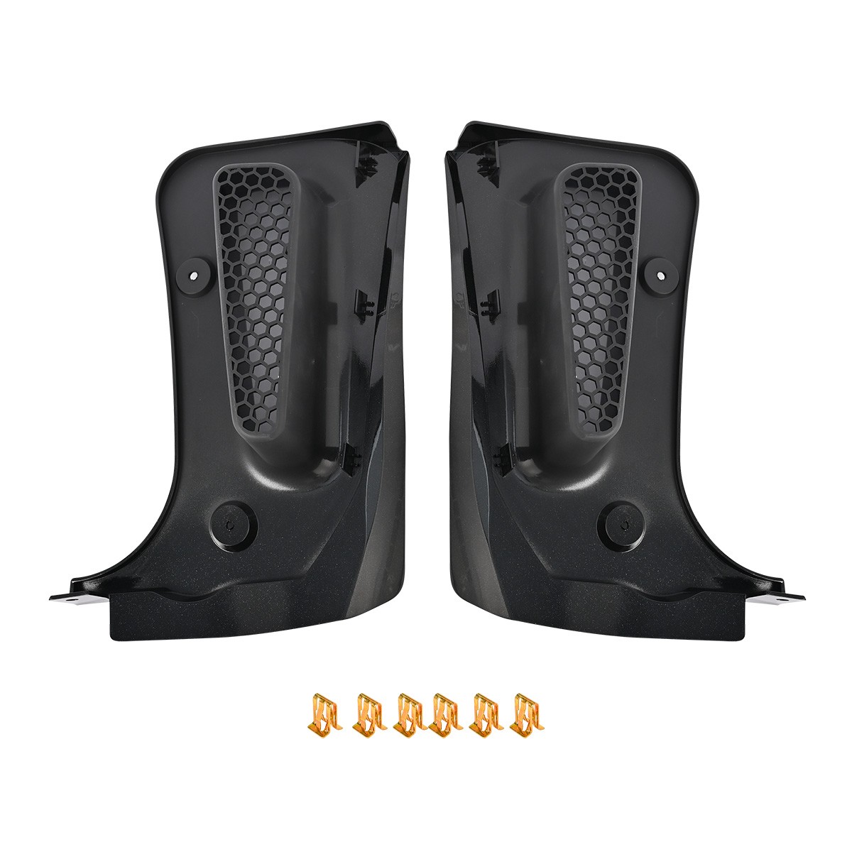 Carbon Flash XL Extended Fender Guards Mud Flaps For Corvette C8 Z06 E-Ray 2023+