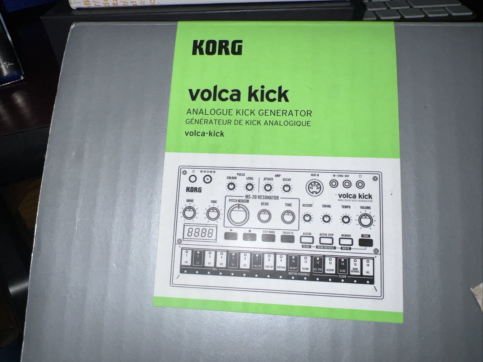 Korg Volca Kick - Analog Kick/Bass Generator POWER KIT