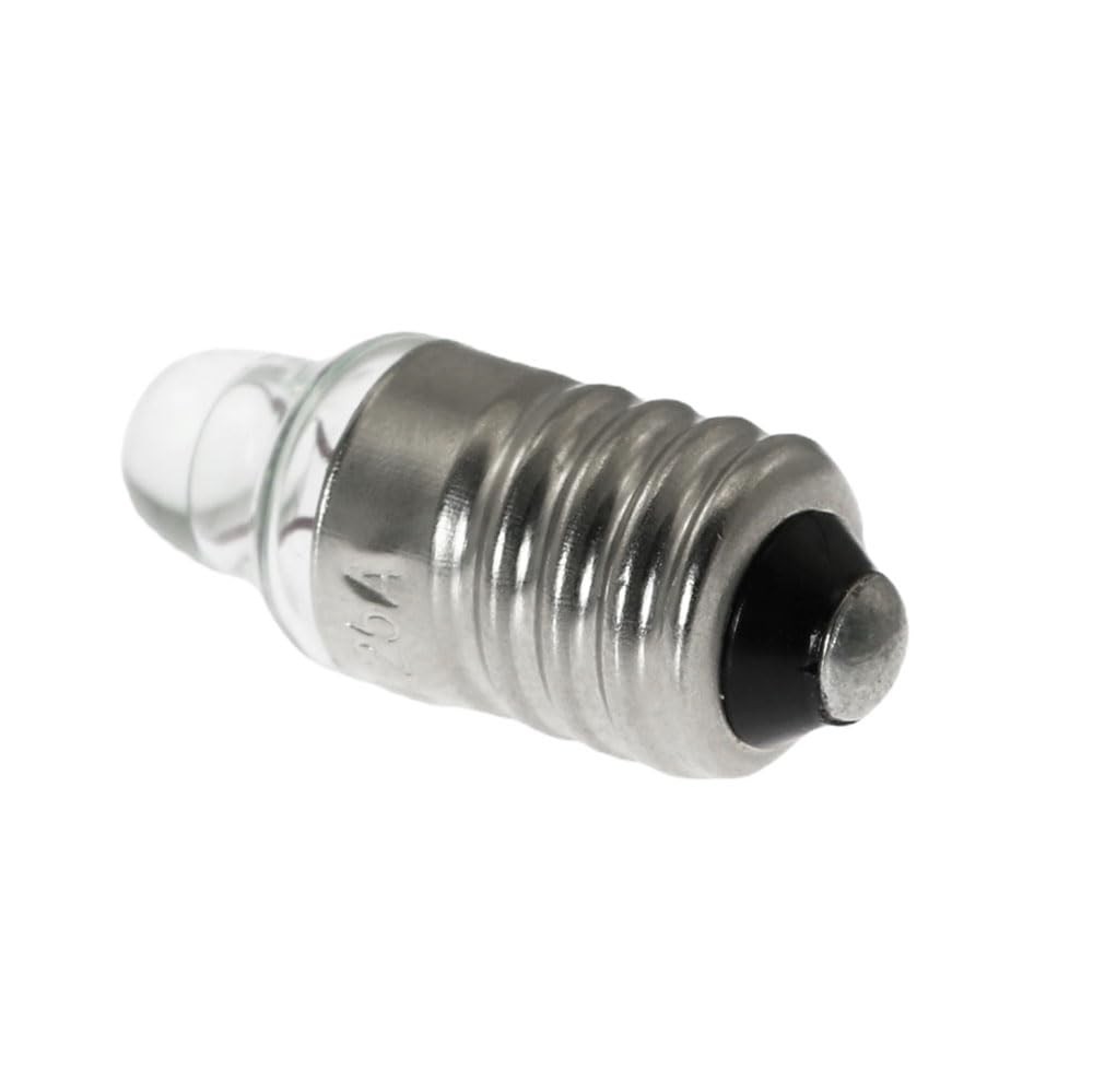 SQXBK 10PCS Mini Screw Base Light Bulbs E10 Flashlight 2.5V