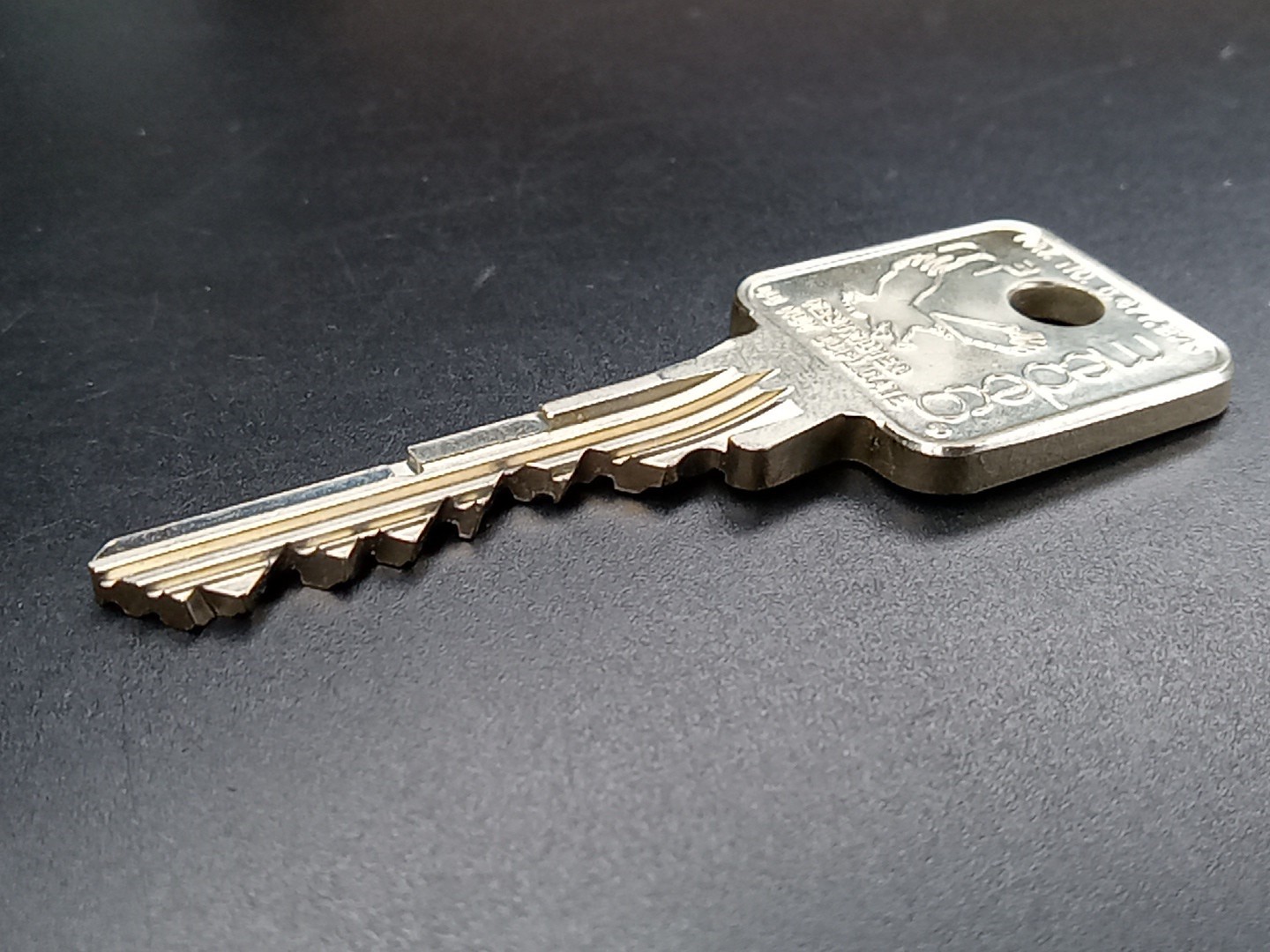 Medeco Key Eagle Collectors Do Not Duplicate DND Security Cut