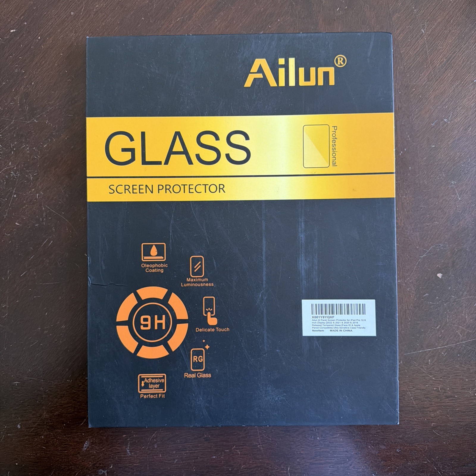 Ailun 2 Pack Screen Protector iPad Pro 12.9 Inch Display 2022 & 2021 & 2020