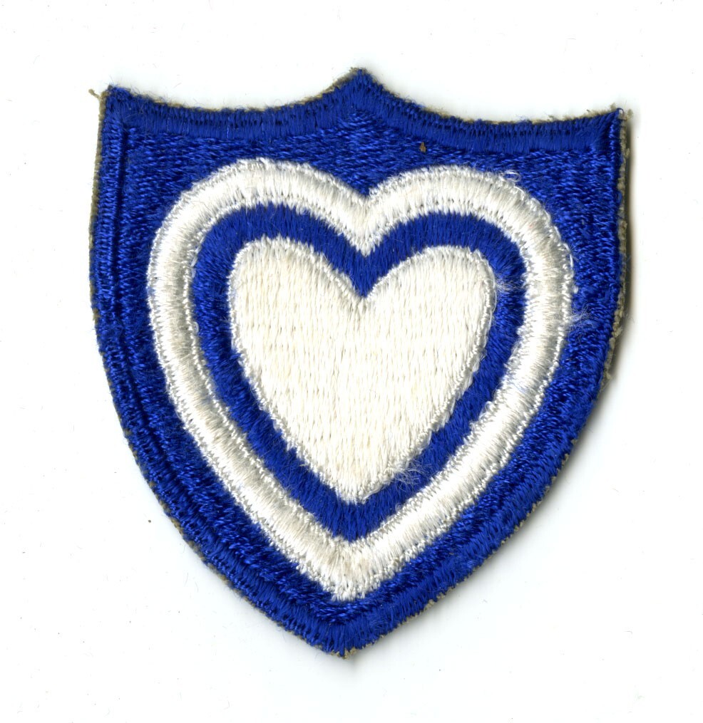 XXIV Corps White Back Patch WWII Vintage Pacific