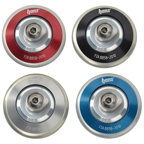 HANS AK113111B Helmet Anchor Attachment - PRO Post Anchor - SAH Series - Blue