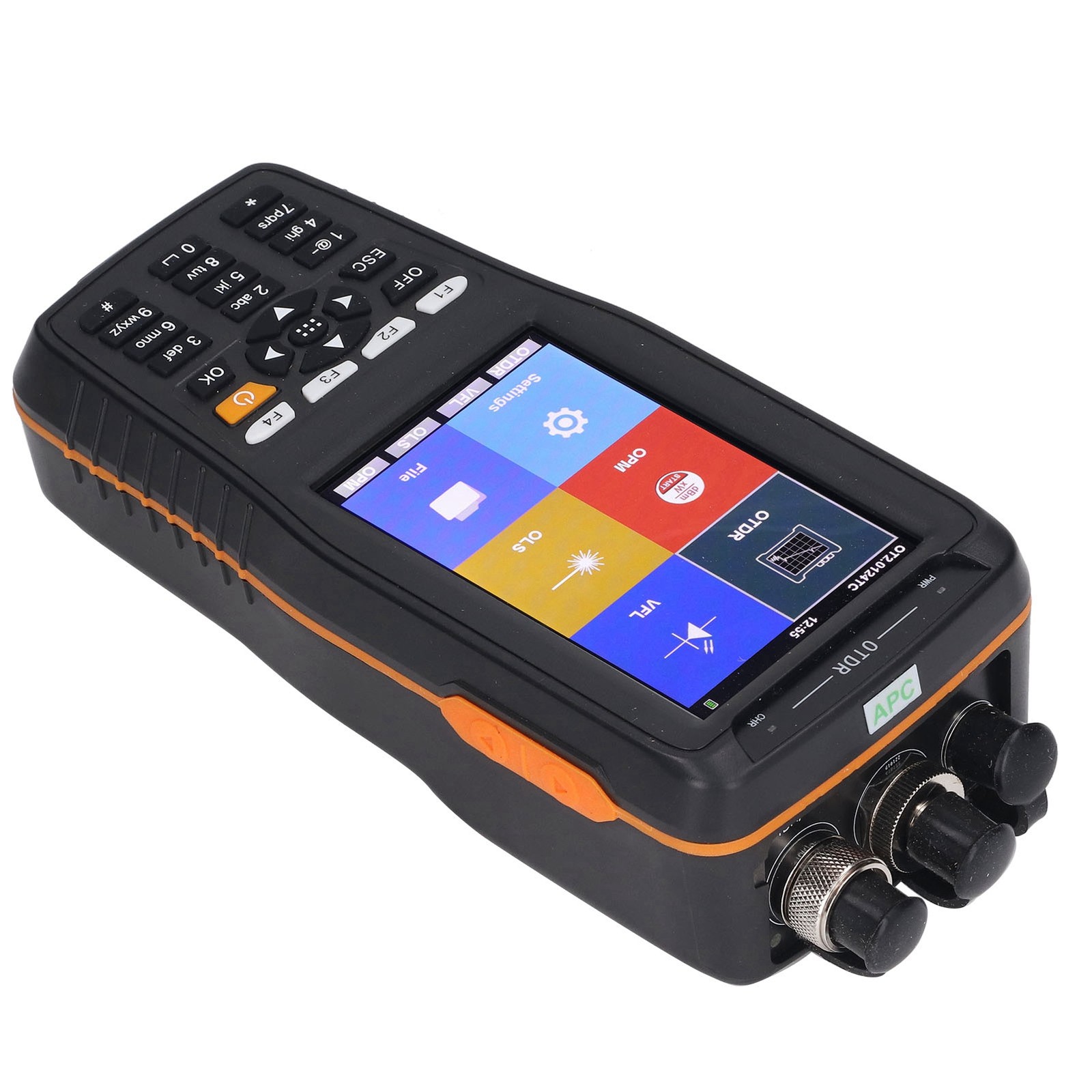 4 In 1 Fiber Optical Power Meter Portable Optic Tester For Network Construct