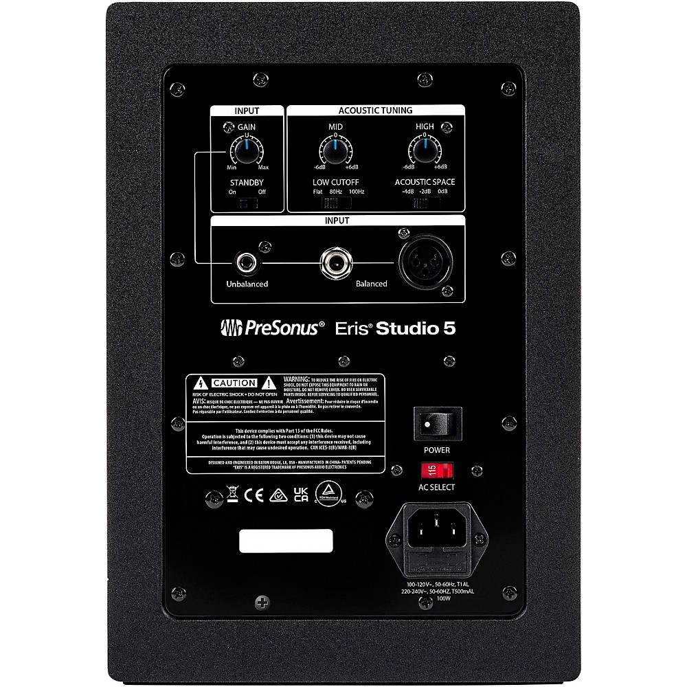 PreSonus Quantum ES2 Interface w/Eris 2nd Gen Pair & Pro Sub10,Cables & Stands