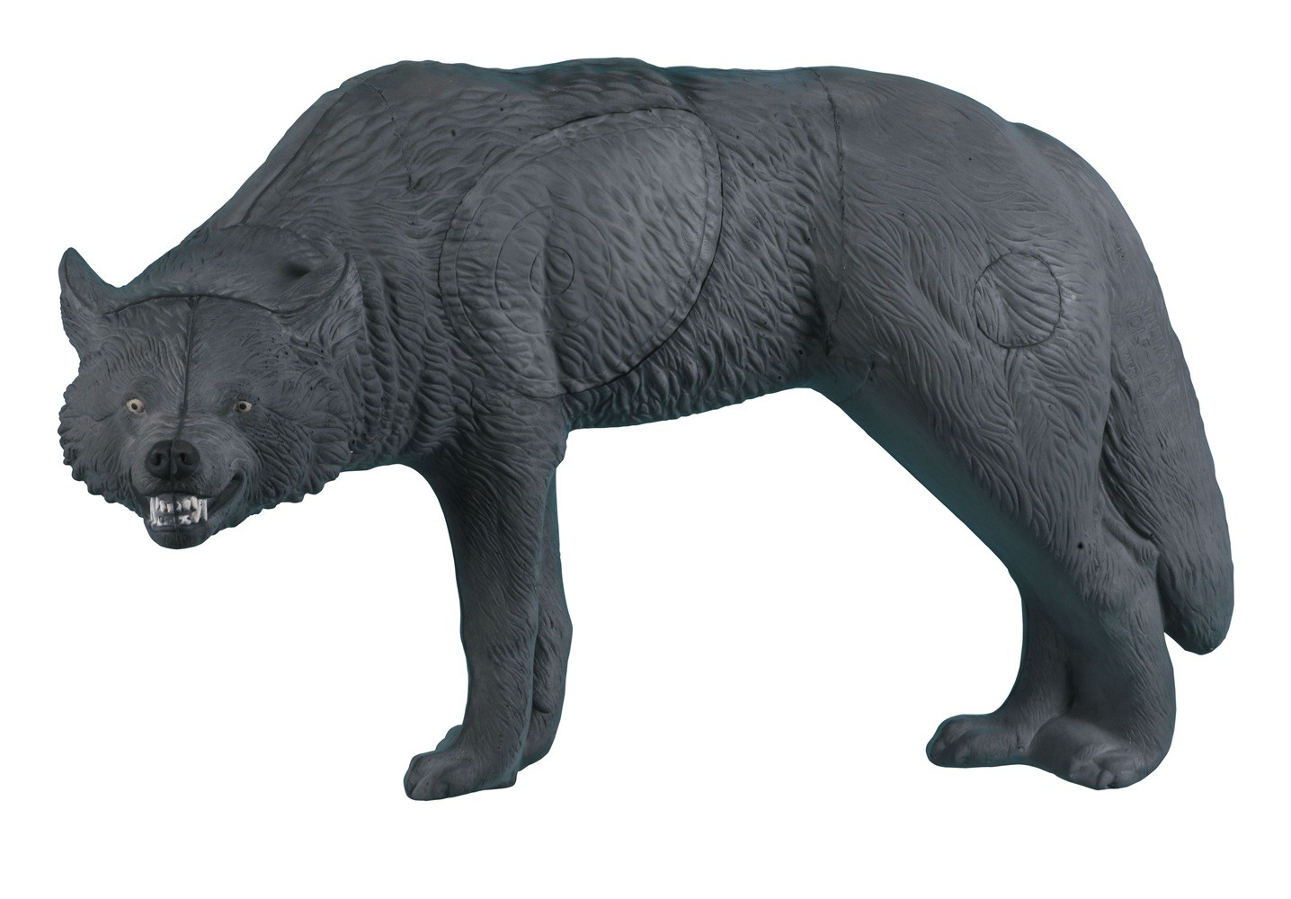 Rinehart Competition Series Snarling Grey Wolf Archery Hunting Target - IBO