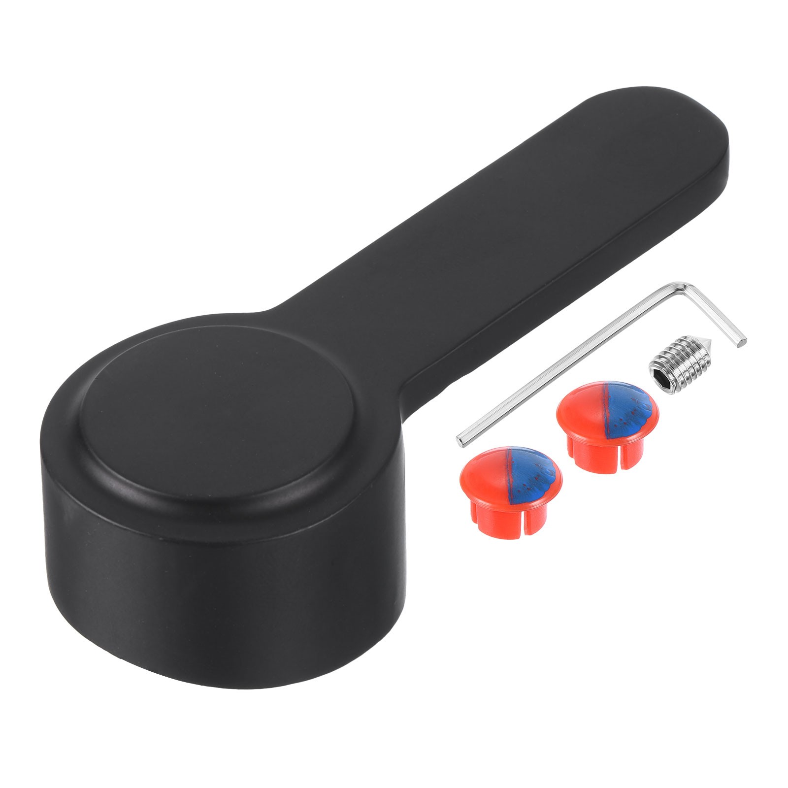 35mm Single Lever Faucet Handle for Kitchen 4" x 1.8" Black