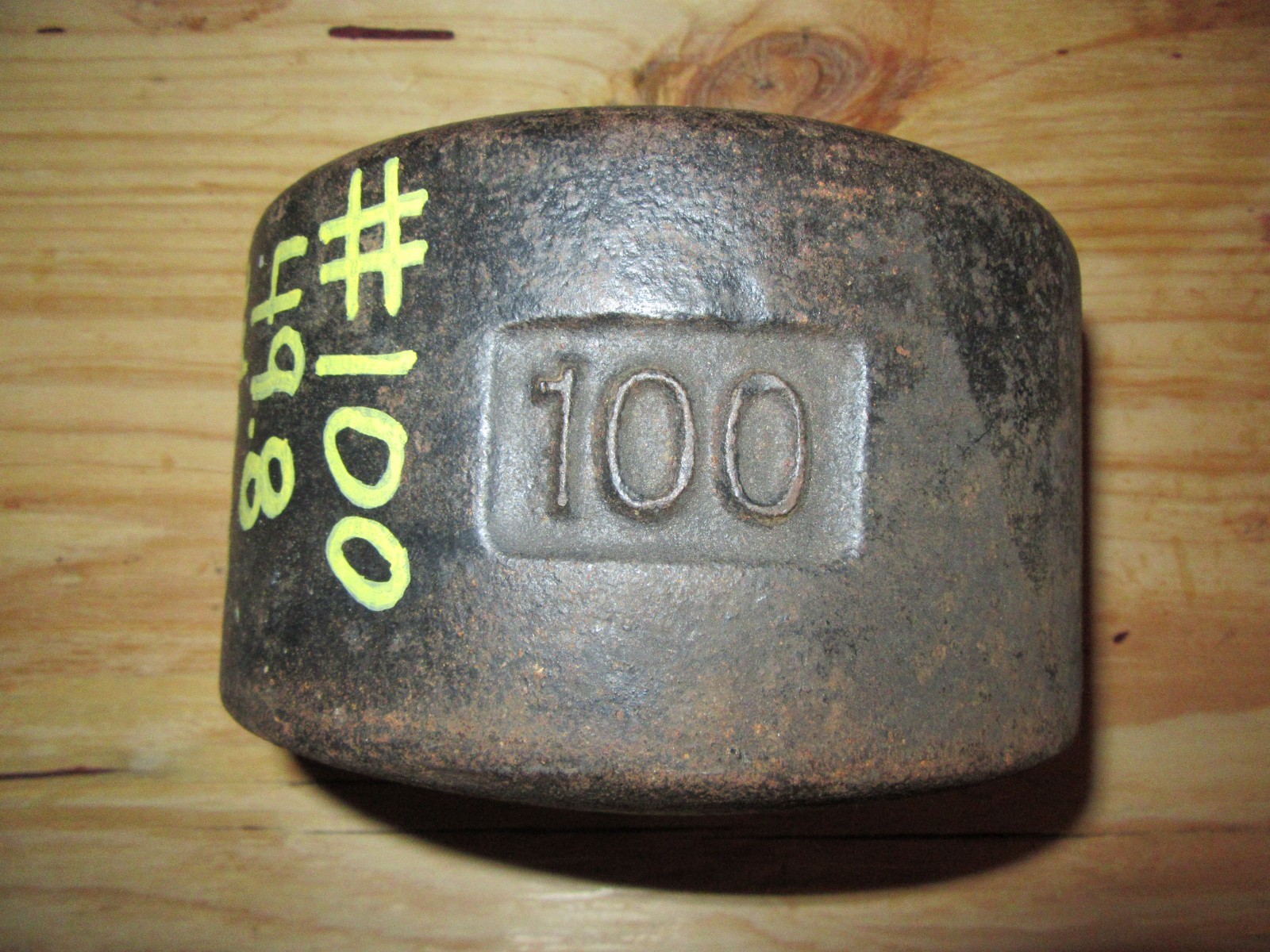 YORK Roundhead Half 100 Pound Blob Grip Number Side 2nd Generation