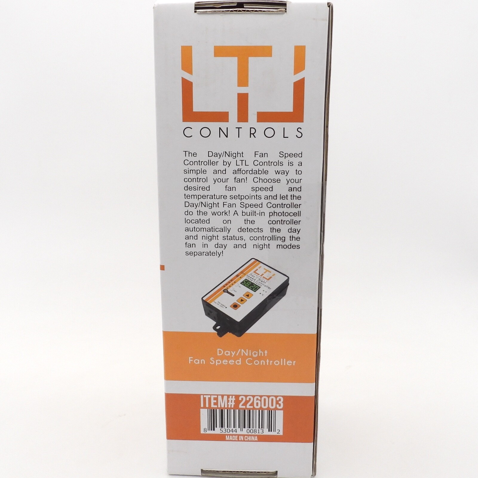 LTL Controls Simple Day / Night Fan Speed Controller Motor (226003)