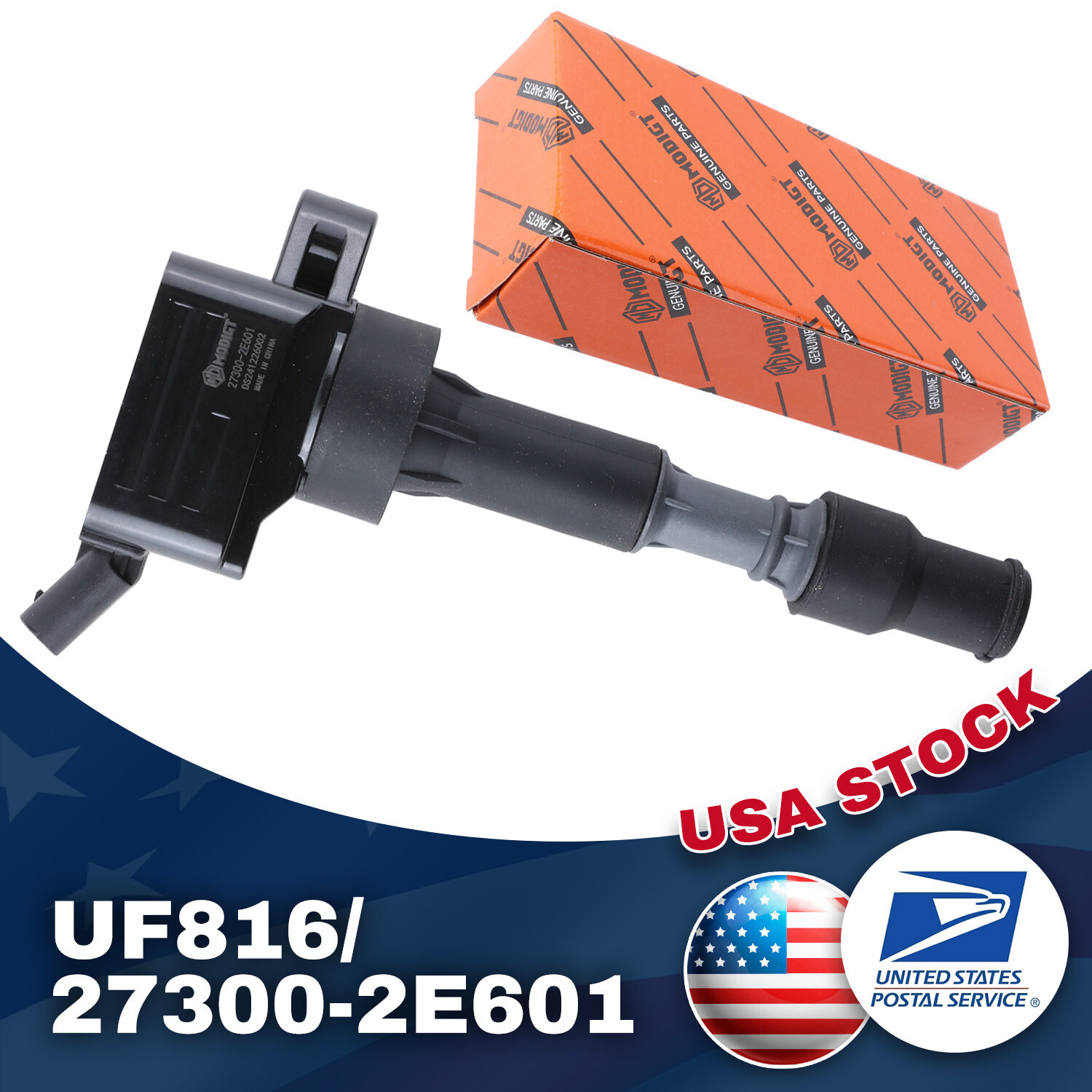 Ignition Coil OEM High Performance UF816/27300-2E601 1Pc For Kia Forte 2017-2019