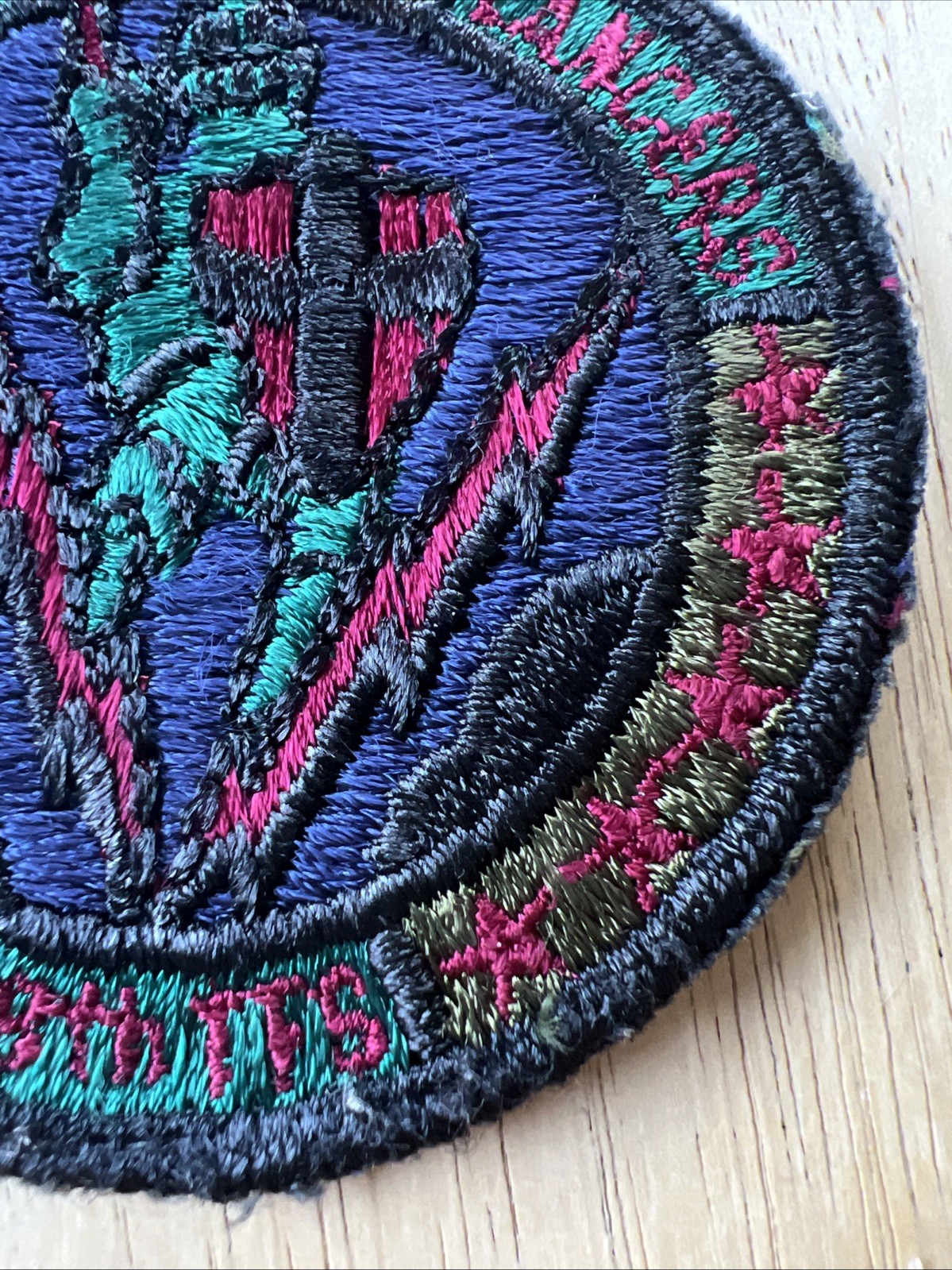 USAF 68th Tactical Fighter Squadron Patch Lightning Lancers