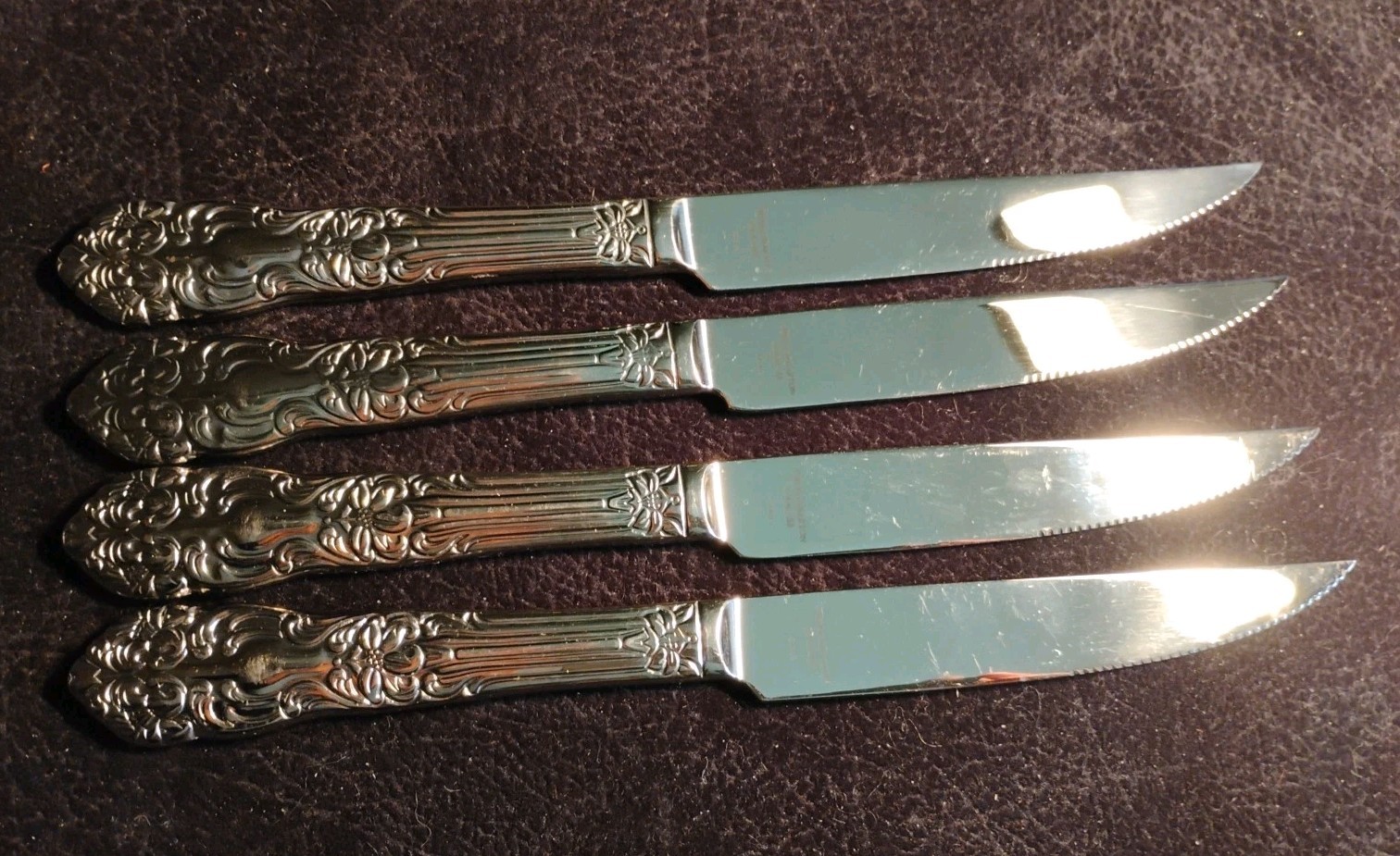 Read & Barton Steak Knifes 4 Stainless Steel