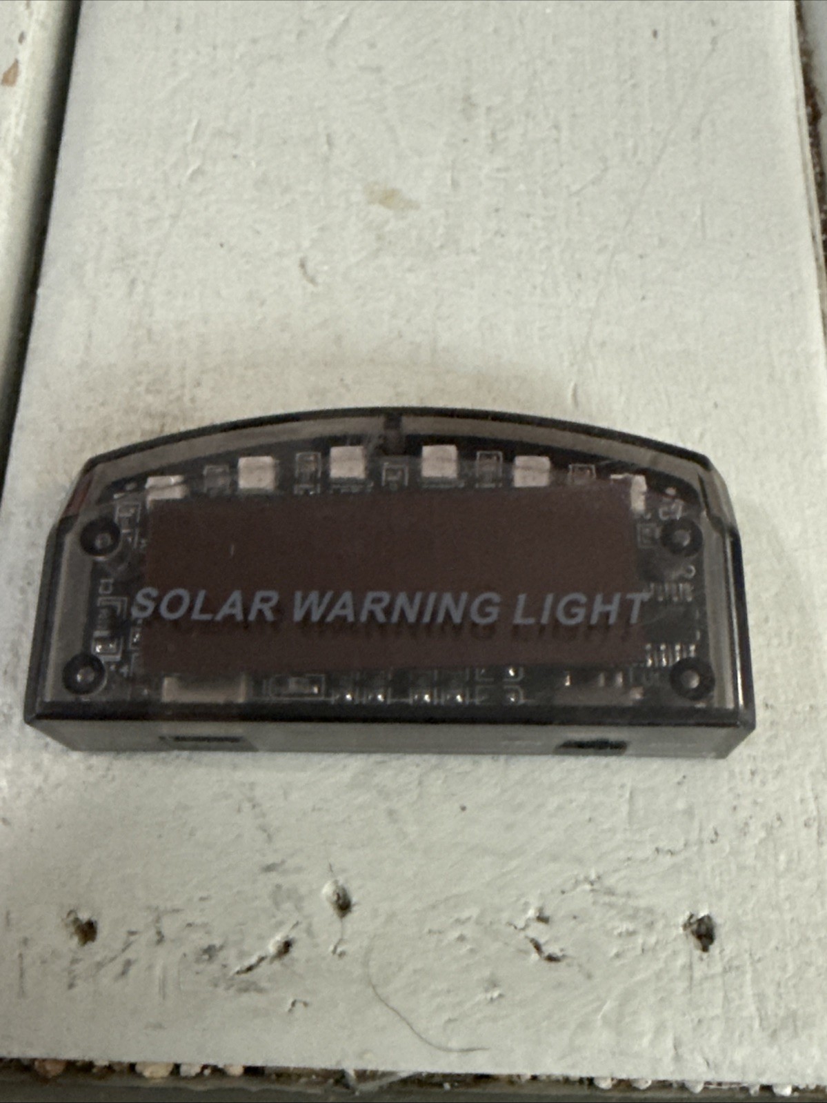 6 LED Solar Charger Energy Security Burglar Alarm Anti-theft Flash Sensor Light