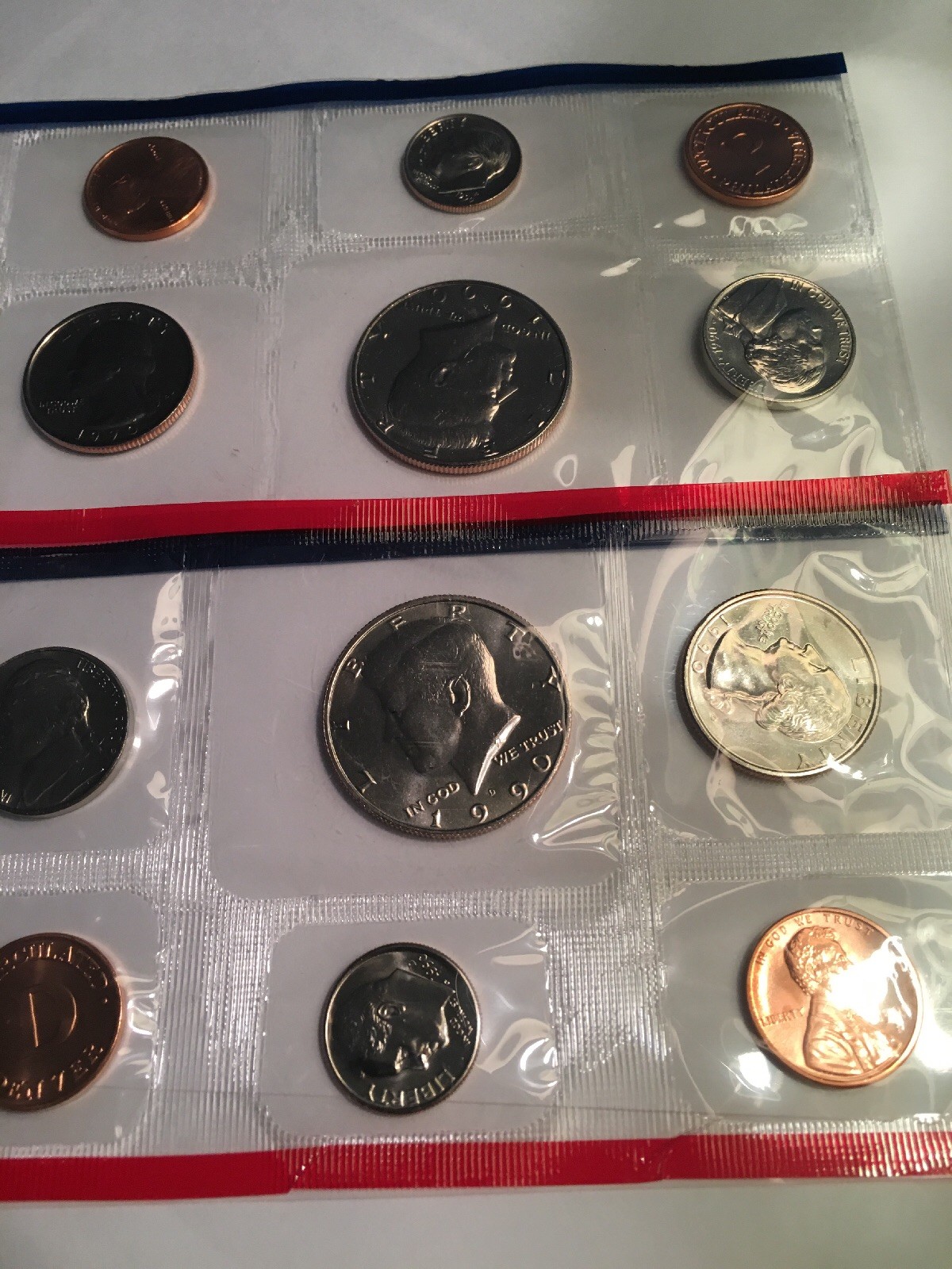1990p+dunc Mint Set