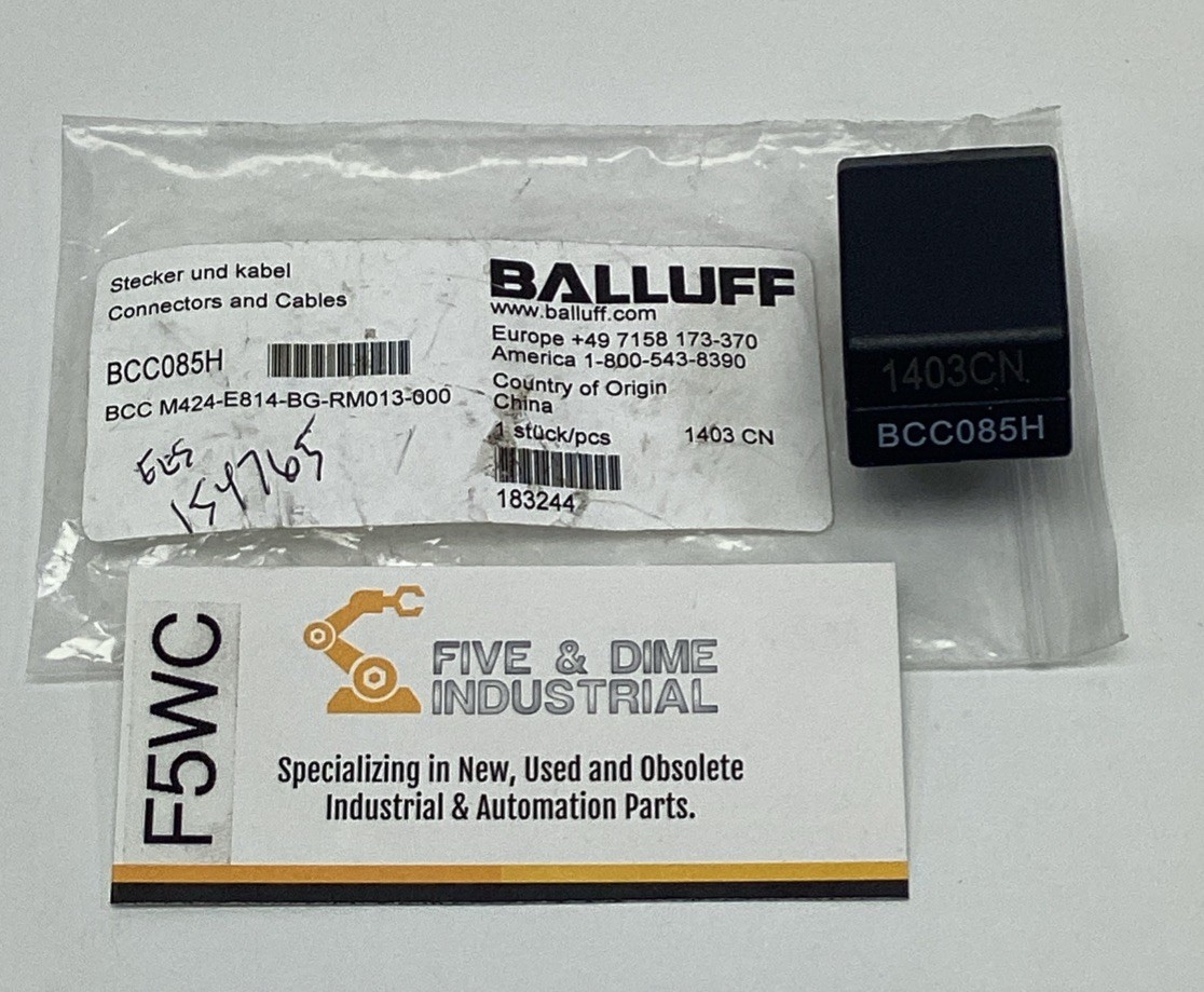Balluff BCC085H / BCC-M424-E814-BG-RM013-000 M12, Female Angled 4-Pin Connection