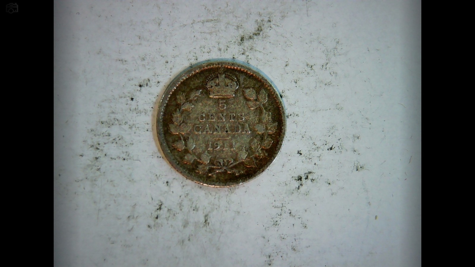Canada 1911 5 Cents George V 5 Cents (, wreath reverse) Coin