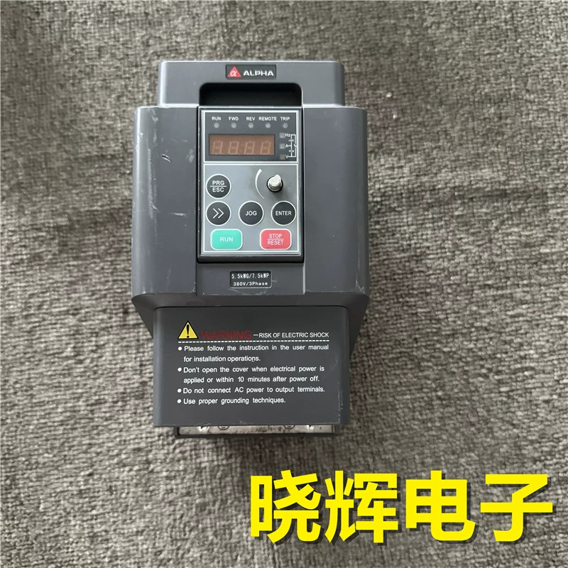 1Pcs Used inverter ALPHA700E-35R5GB/37R5PB-N 5.5/7.5KW 380V