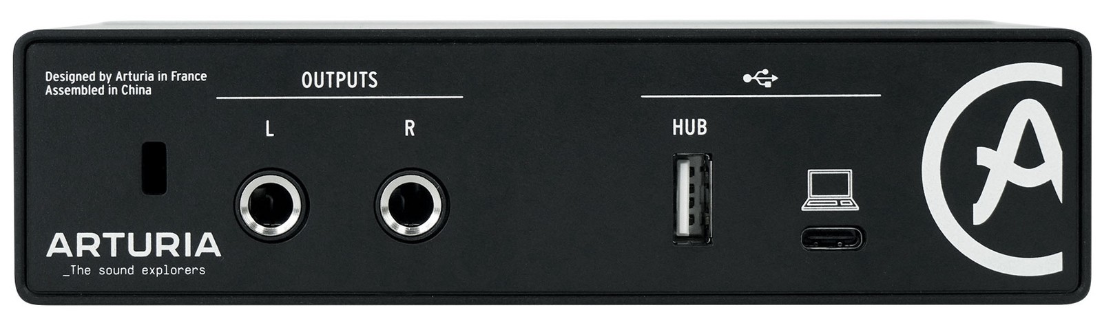 Arturia Minifuse 1 Black Portable Solo Audio USB Recording Interface+Software