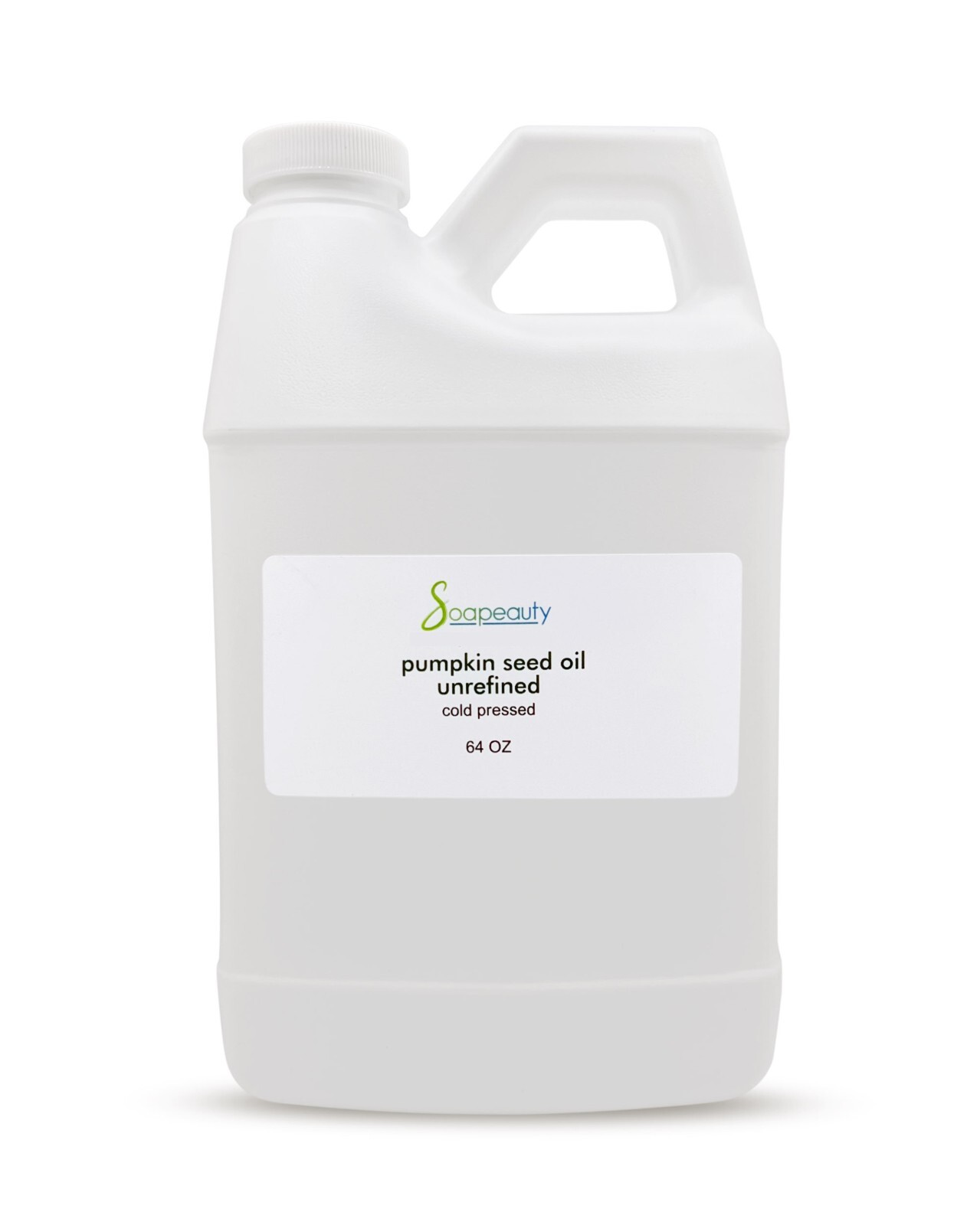 Soapeauty Pumpkin Seed Oil Unrefined Cold Pressed 100% Pure & Natural 64 fl oz