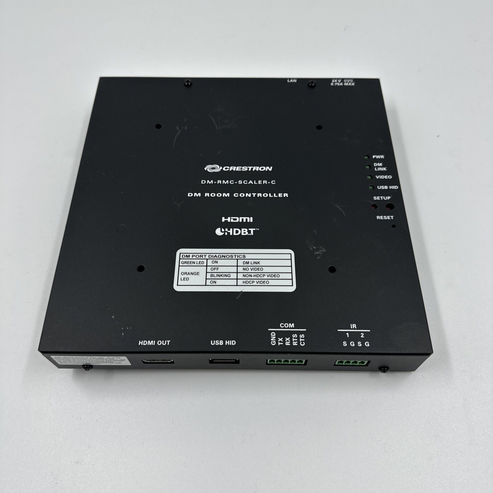 Crestron Dm-Rmc-4K-Scaler-C Receiver Room Controller