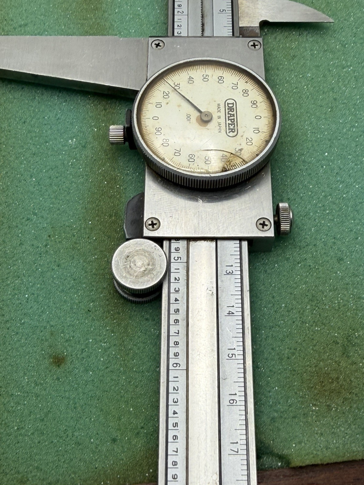 Machinist Tools: Draper Dial Caliper 600-149 (NOS)