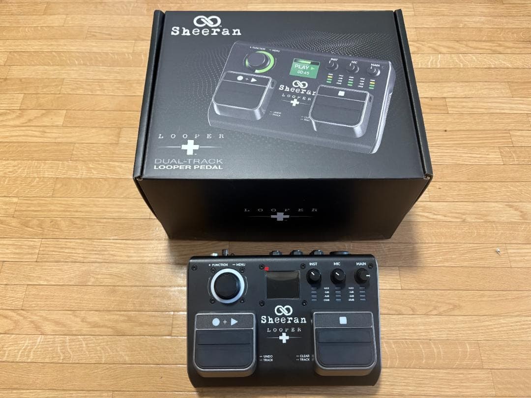 Sheeran Looper Dual Track Loop Pedal Unit