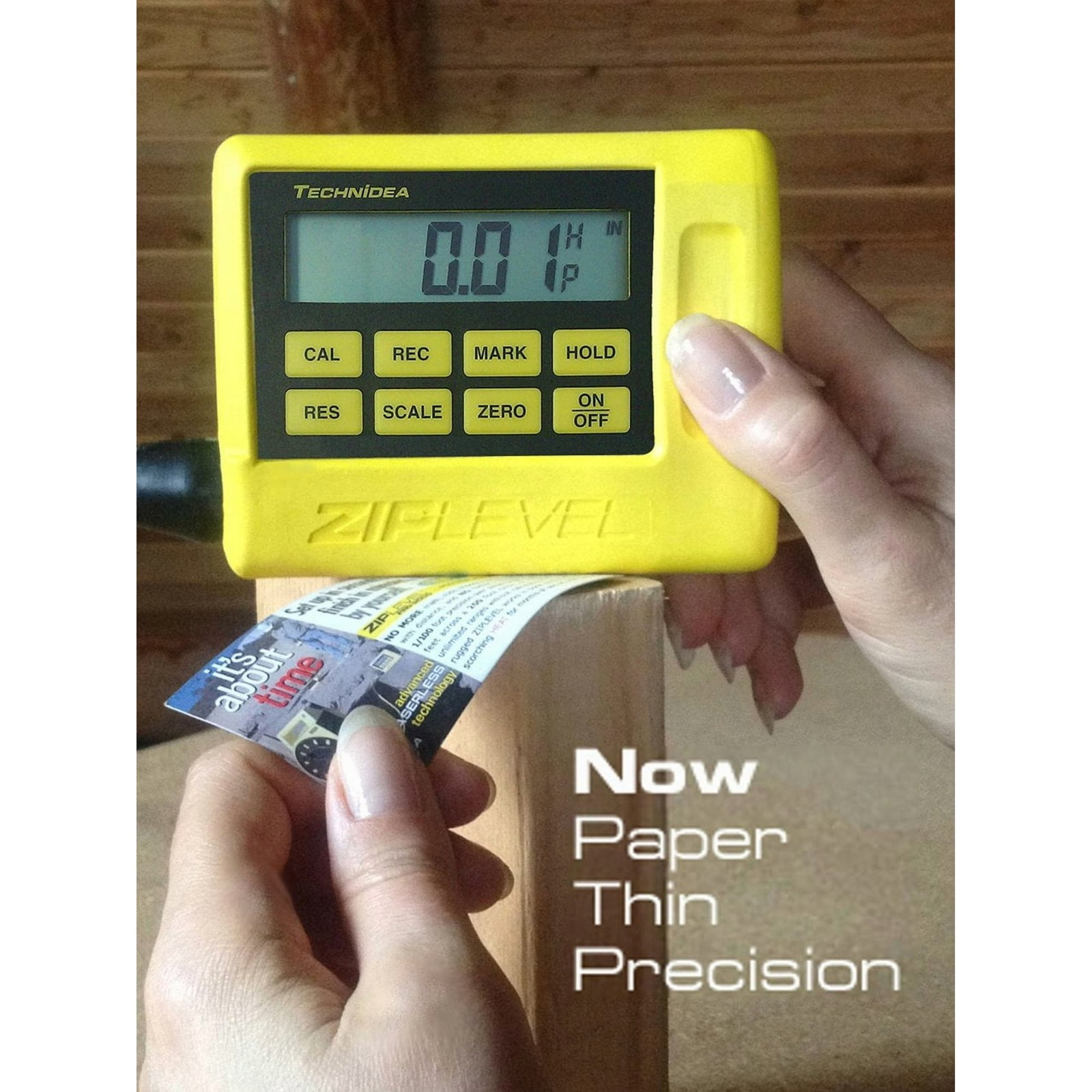 ZipLevel Pro 2030B Altimeter Digital Leveling Tool High Precision Laser-Free