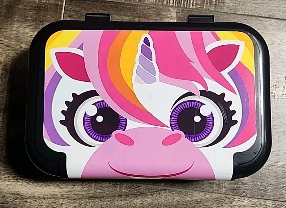 Zipit Unicorn Storage Container w/closure 8.5" Long x 5.5" Wide x 2.5" Deep