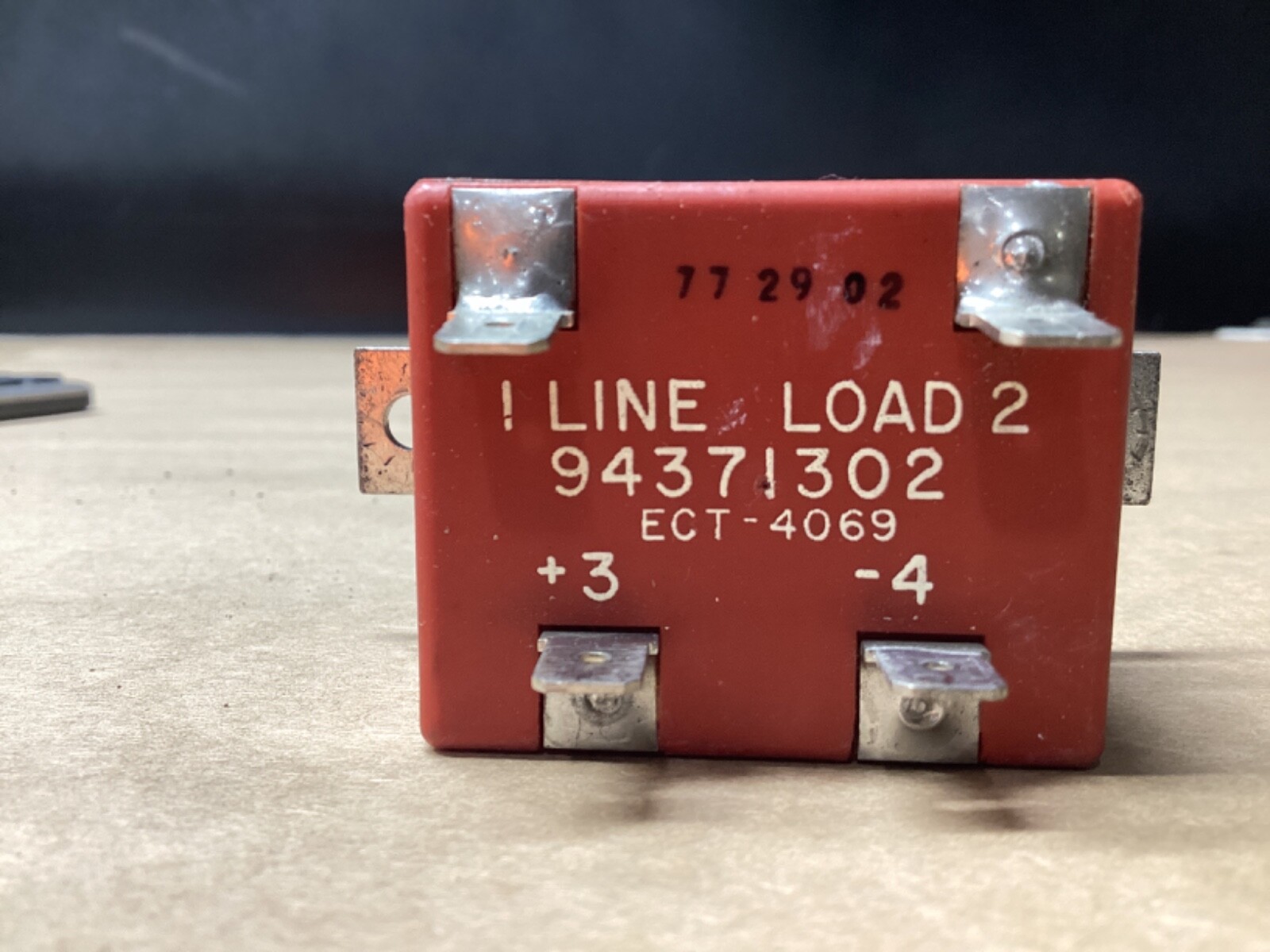 AMF POTTER & BRUMFIELD ECT-4069 94371302 SOLID STATE RELAY 20VDC #101M97*CO
