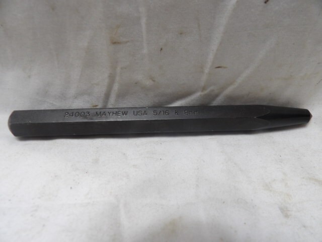 Mayhew 5/16" Pro Center Punch 24003 - Made in the USA
