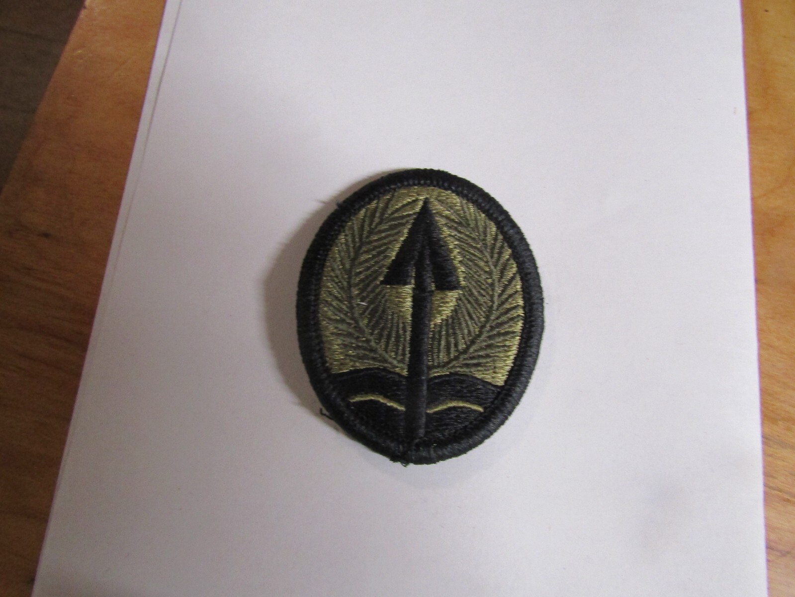 MILITARY PATCH US ARMY OCP MULTICAM HOOK AND LOOP MULTINATIONAL CORPS