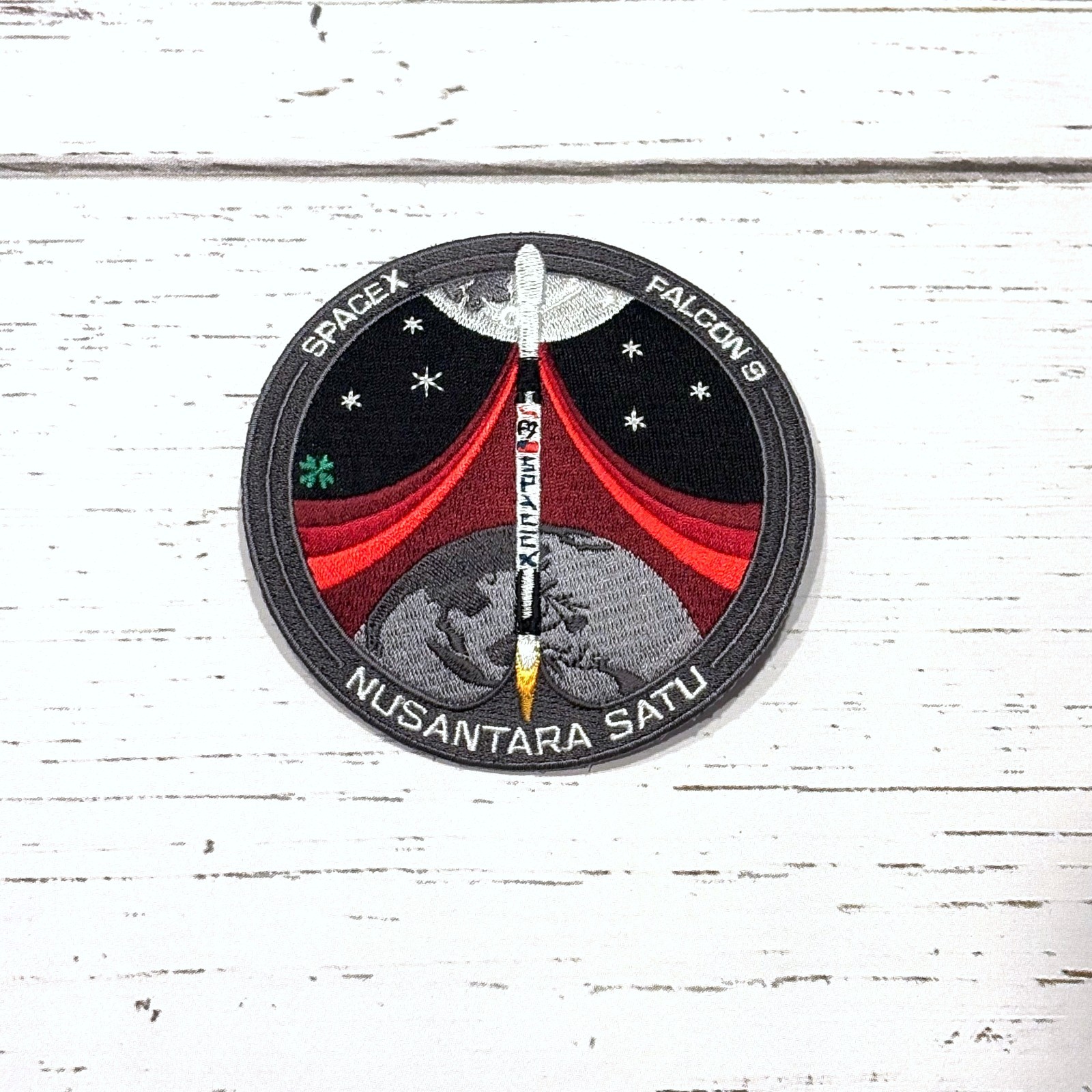Nusantara Satu–SpaceX Falcon 9 CCSFS Launch Satellite Mission Patch