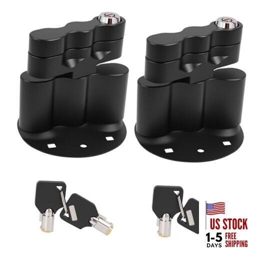 RX-LOX-PM Pack Mount Lock with Keys Fit for Rotopax Standard Gallon 2 PACKS