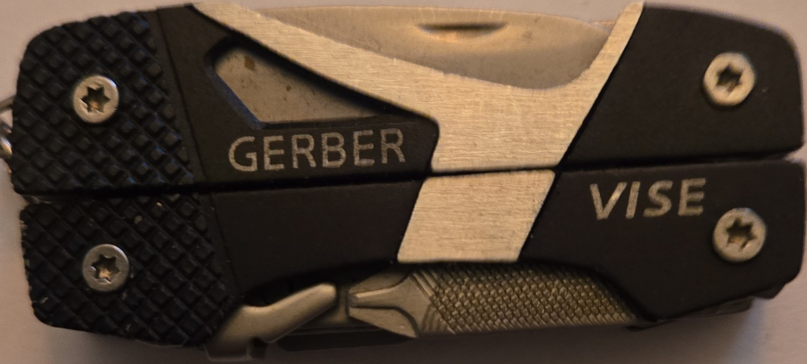 Gerber Vise Folding Multi-Tool Pliers Metal Blade & Handle Black/Silver