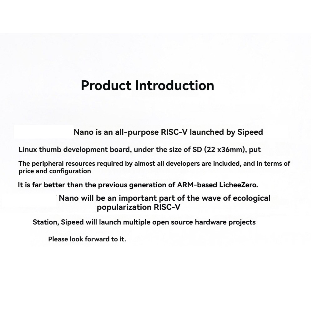 LicheeRV Ethernet Development Board, RISCV Linux Open Source, Kompat2106