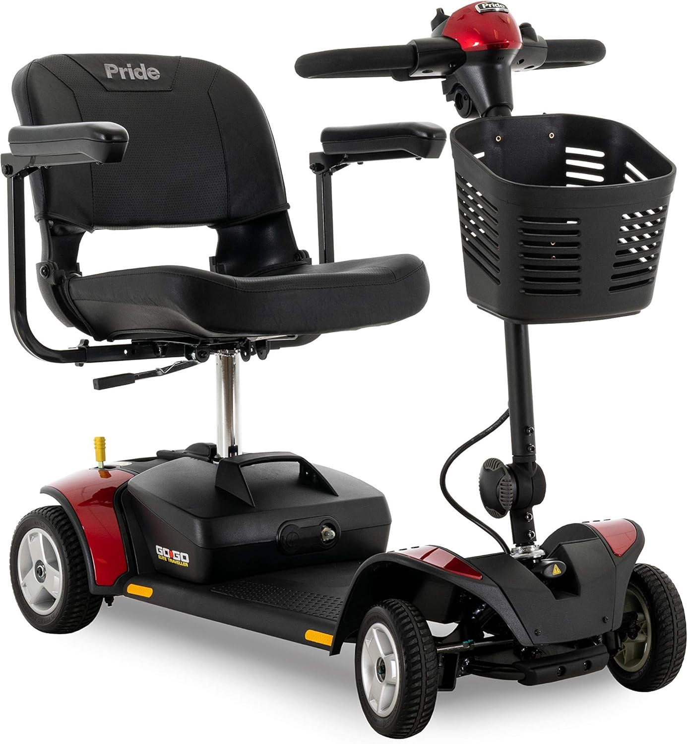 Pride Go-Go Elite Traveller 4-Wheel Mobility Travel Scooter
