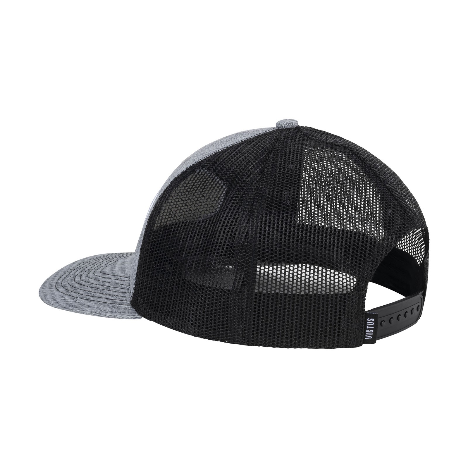Victus Built For Snapback Baseball/Softball Trucker Hat - Gray/Black