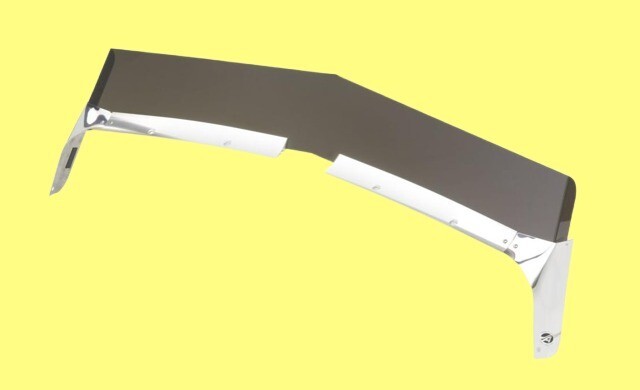 Belmor 76000002-1 Smoke Aeroshield for 84-18 Kenworth W900B, W900S #3864 AMZ36