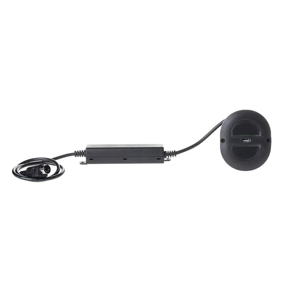 Oval 2 Button 5 Pin Power Recliner Lift Chairs Switch Hand Control USB Bluelight