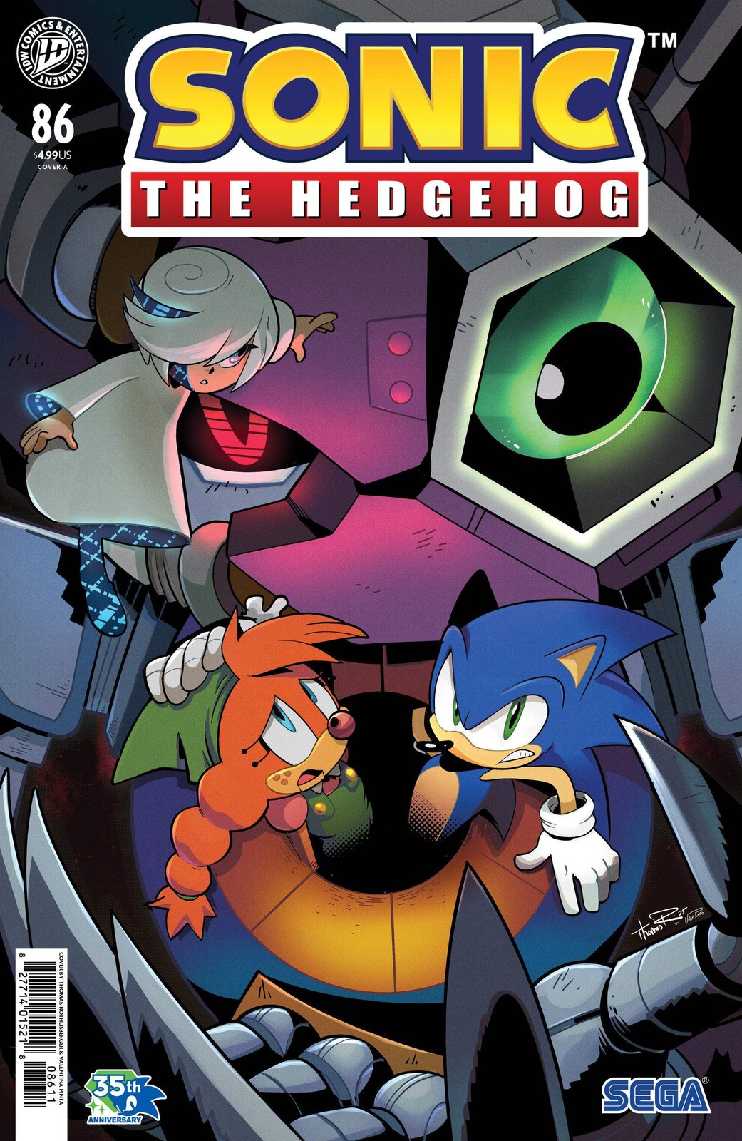 Sonic The Hedgehog #86 Cvr A Rothlisberger (04/15/26)