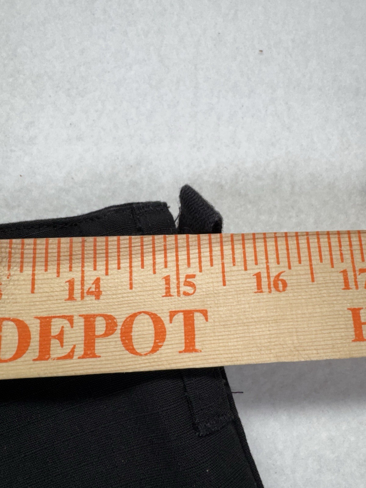 Propper Cargo Pants Black Ripstop Tactical 65%Poly 35%Cotton Button Fly Sm Reg
