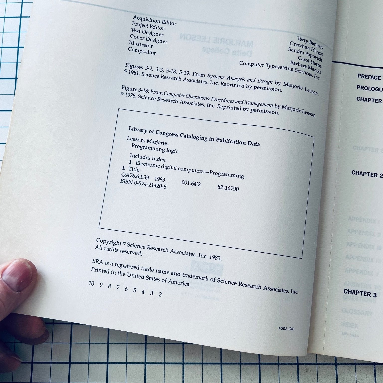 Programming Logic Marjorie Leeson IBM 1983 Vintage Computer Computing Design