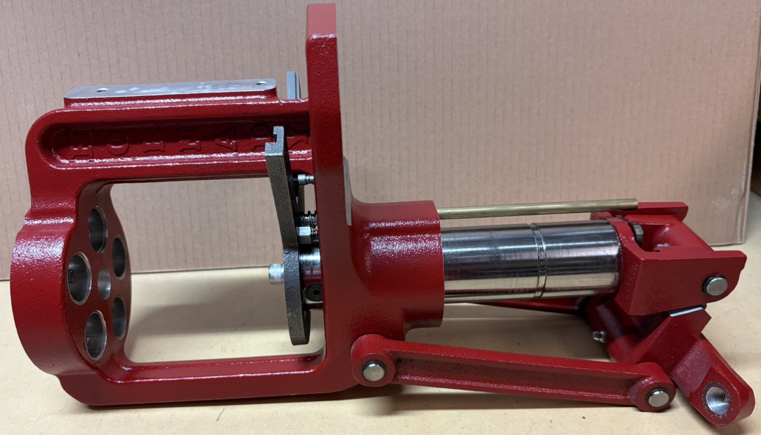 Hornady Lock-N-Load AP Loader Progressive Press + Shell Plates + Die Tool Nice